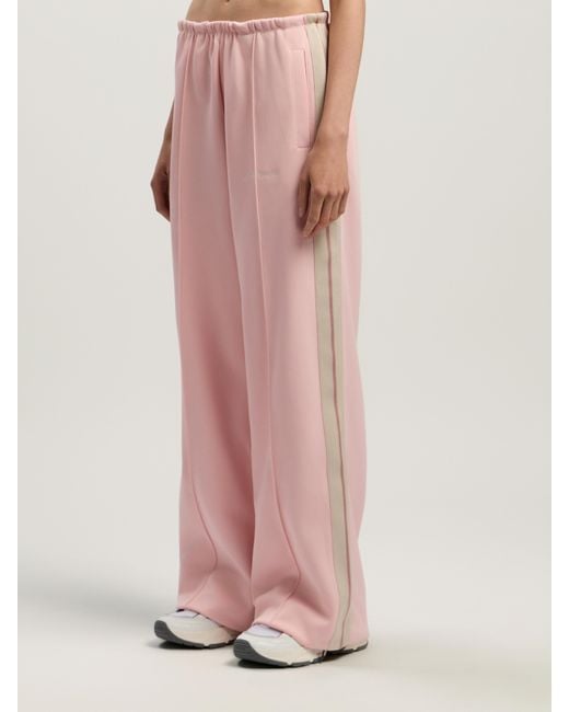 Palm Angels Pink Classic Logo Tonal Track Pants