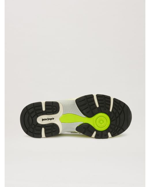Palm Angels Green Pa4 Fluo Runner Fluo for men