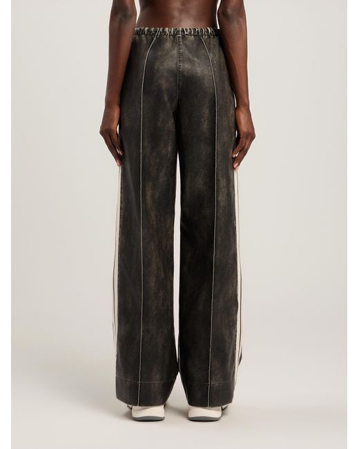 Palm Angels Black Classic Logo Track Pants