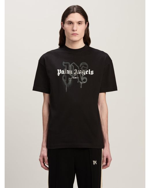 Palm Angels Black Topwear for men