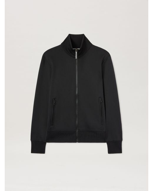 Palm Angels Black Logo Zipped Track Jacket