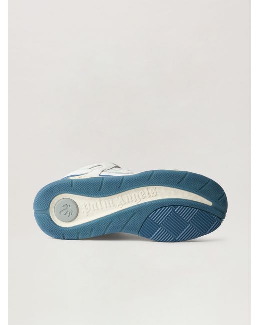 Palm Angels Blue Palm Skate Sneakers for men