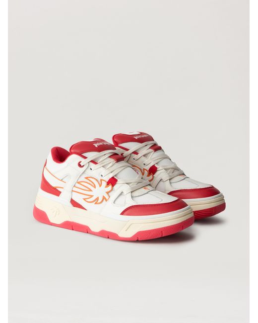 Palm Angels Pink Palm Skate Sneakers for men