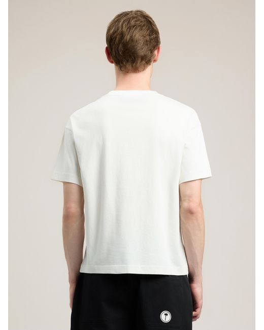 Palm Angels Natural I Love Pa T-Shirt for men