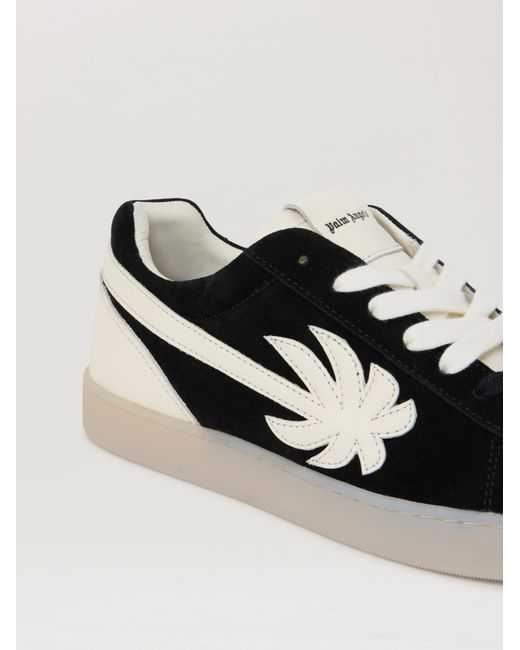 Palm Angels Multicolor Palm Tennis Suede Sneakers for men