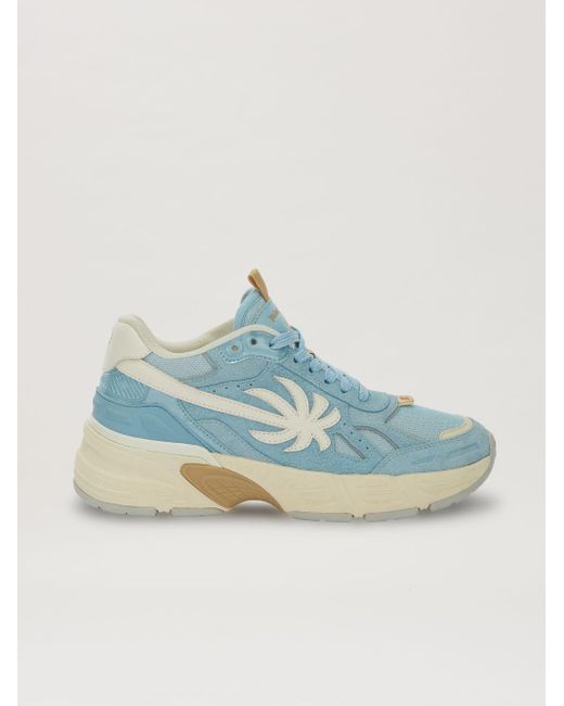 Palm Angels Blue Pa 4 Sneakers