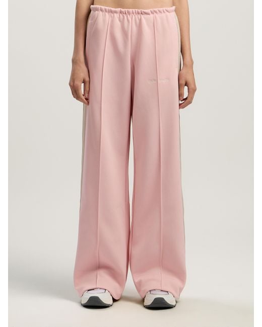Palm Angels Pink Classic Logo Tonal Track Pants