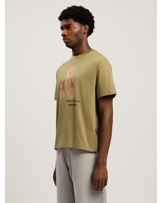 Palm Angels Green Bear for men