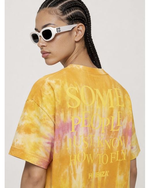 Palm Angels Orange X Hï Ibiza Tie-Dye T-Shirt for men