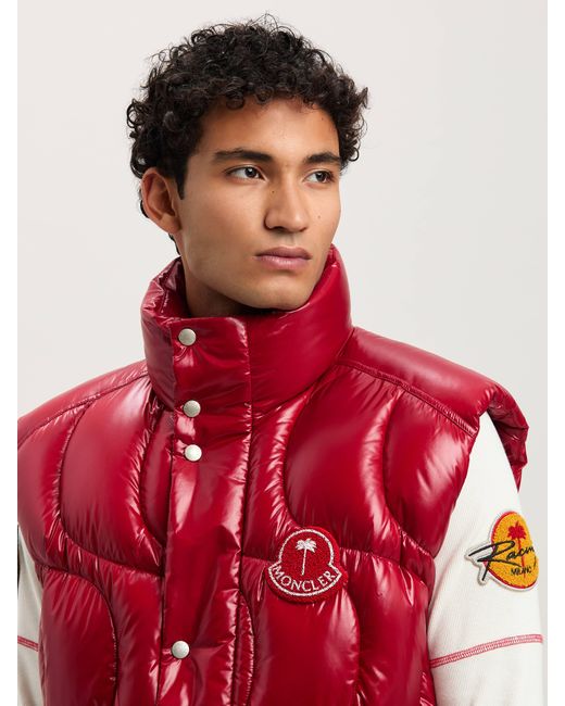 Palm Angels Red Paxmoncler_Gwenyth Vest