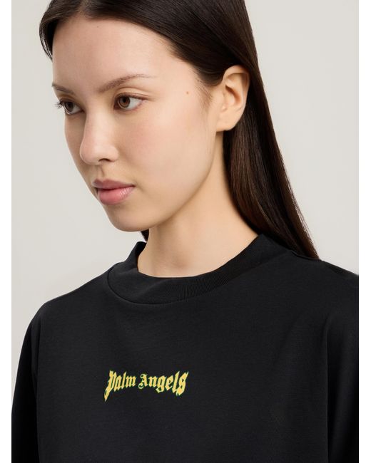 Palm Angels Multicolor Outline Logo Mini T-Shirt