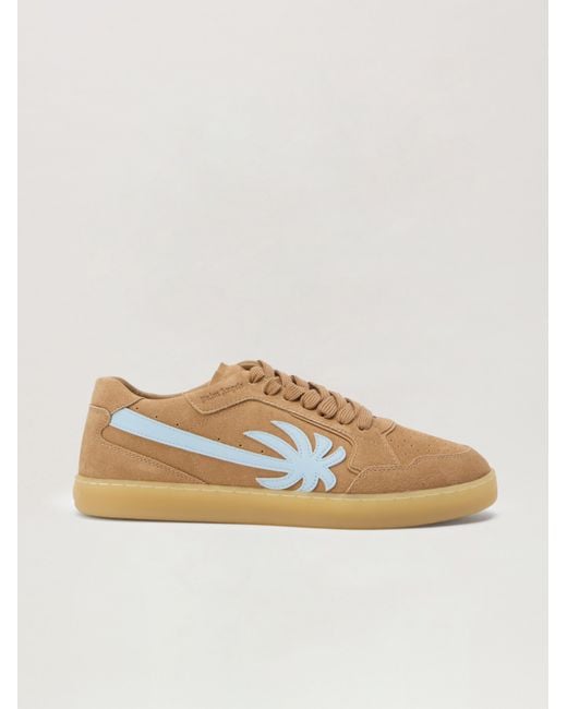 Palm Angels Brown Sports Shoes "New Palm 1" for men