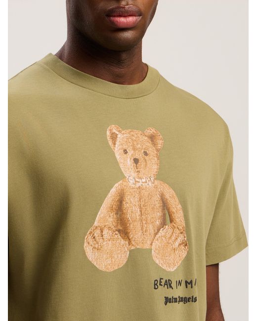 Palm Angels Green Bear for men