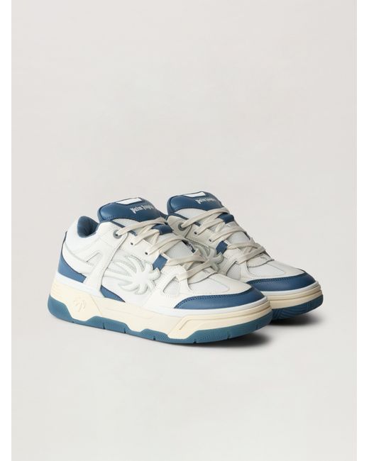 Palm Angels Blue Palm Skate Sneakers for men
