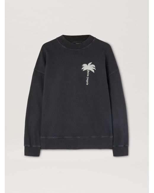 Palm Angels Black Sweatshirt The Palm for men