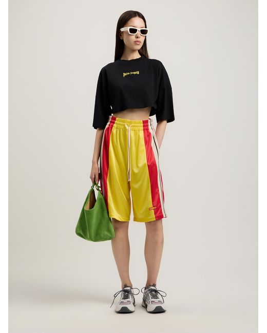 Palm Angels Multicolor Outline Logo Mini T-Shirt