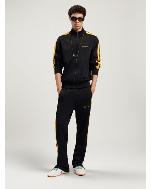 Palm Angels Blue Classic Logo Track Jacket for men