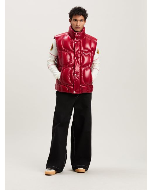 Palm Angels Red Paxmoncler_Gwenyth Vest