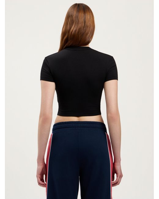 Palm Angels Black Classic Logo Baby Tee