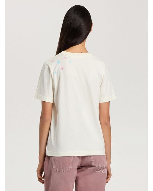 Palm Angels Natural Feel High Regular T-Shirt Off