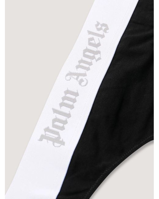 Palm Angels Black Classic Logo Brazilian Panties