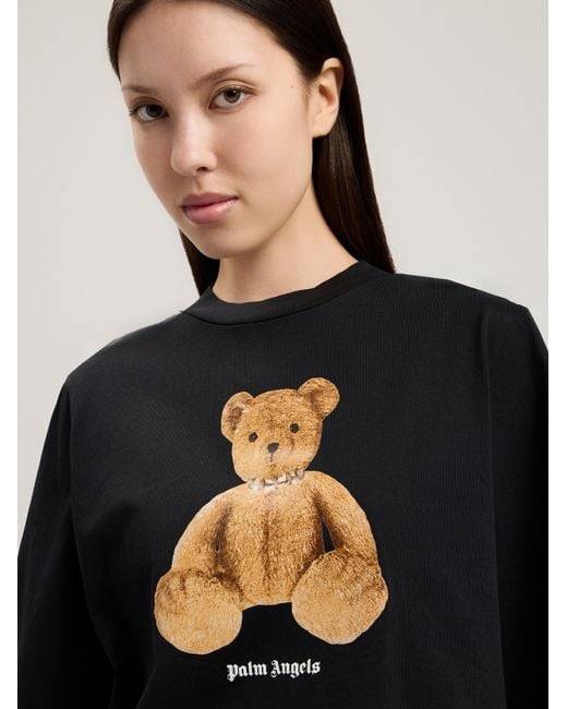Palm Angels Black Bear Boxy T-Shirt