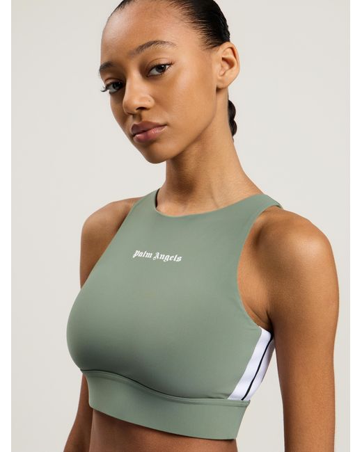 Palm Angels Green Training Track Top