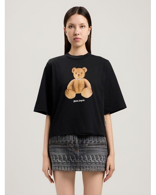 Palm Angels Black Bear Boxy T-Shirt