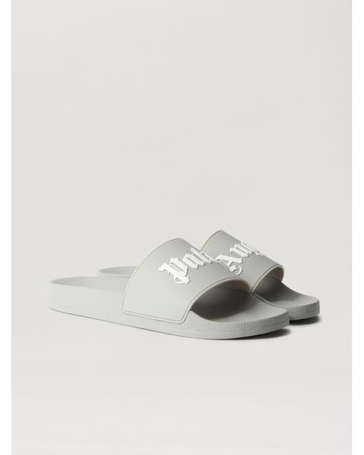Palm Angels Multicolor Big Logo Sliders for men