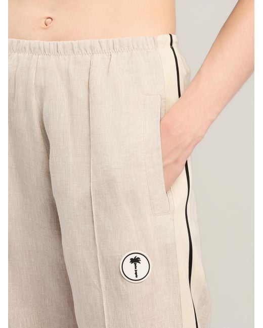 Palm Angels Natural Tree Logo Track Pants