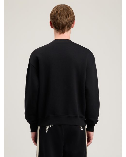 Palm Angels Black Bear Sweatshirt for men