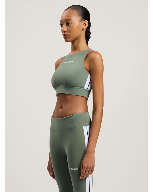 Palm Angels Green Training Track Top