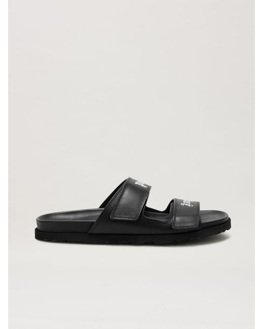 Palm Angels Sandalen Mit Logo Mann in Black für Herren