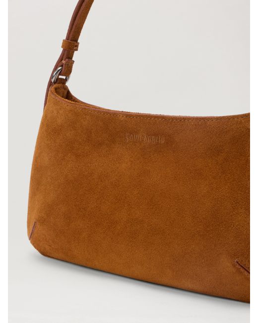 Palm Angels Brown Suede Giorgina Bag