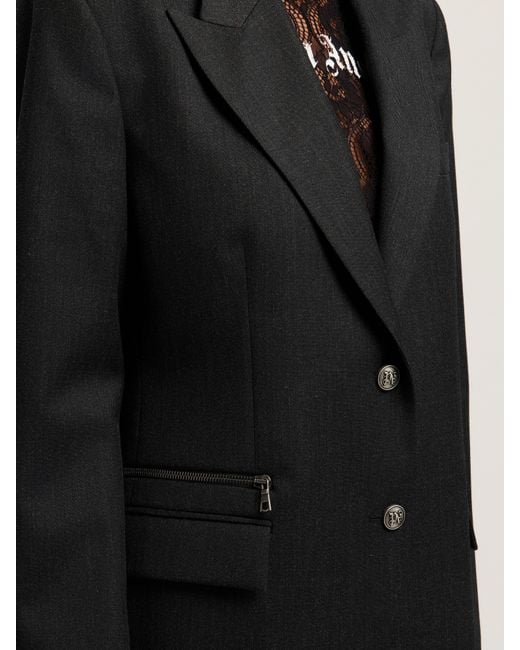 Palm Angels Black Urban Tailoring Blazer Anthracite