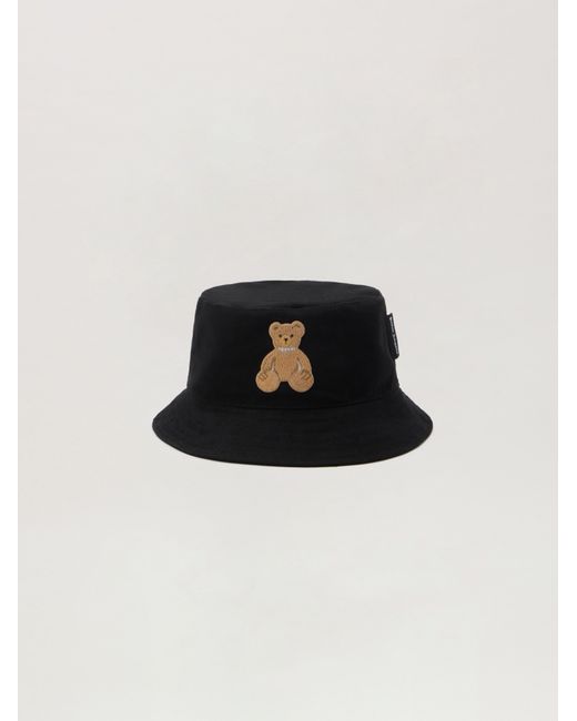 Palm Angels Black Bear Bucket Hat