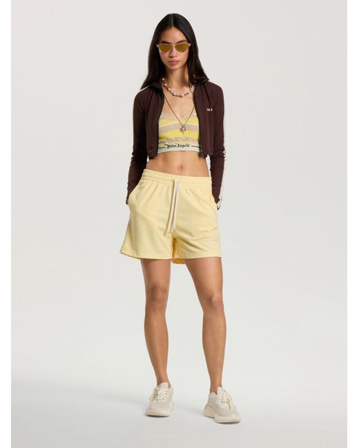 Palm Angels Multicolor Classic Logo Training Jacket Mauve