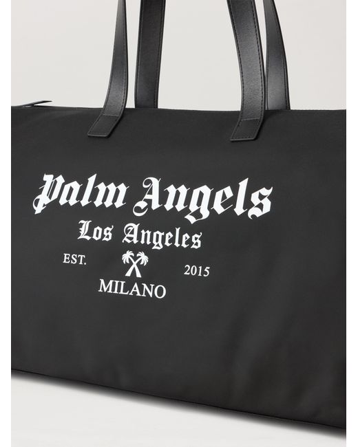 Palm Angels Black Milan La Tote Bag for men