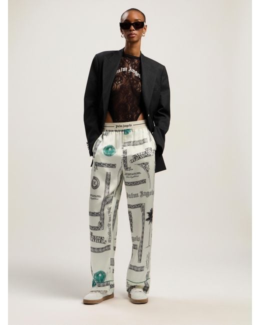 Palm Angels Black Urban Tailoring Blazer Anthracite