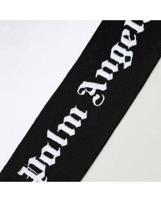 Palm Angels White Classic Logo Sports Bra