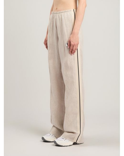 Palm Angels Natural Tree Logo Track Pants