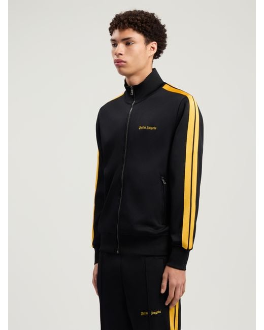 Palm Angels Blue Classic Logo Track Jacket for men