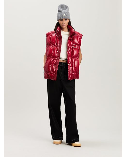 Palm Angels Red Paxmoncler_Gwenyth Vest