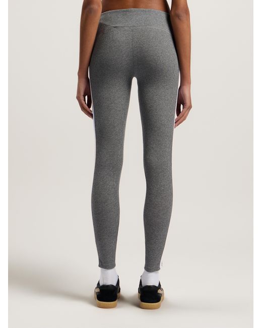 Palm Angels Gray Training Track Leggings