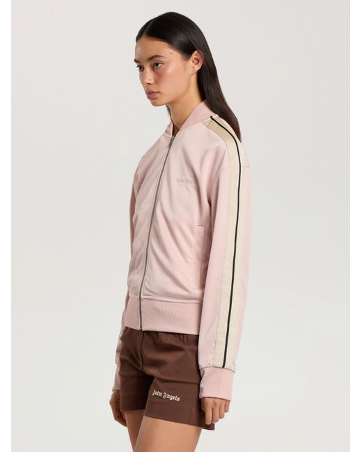 Palm Angels Pink Classic Logo Track Jacket