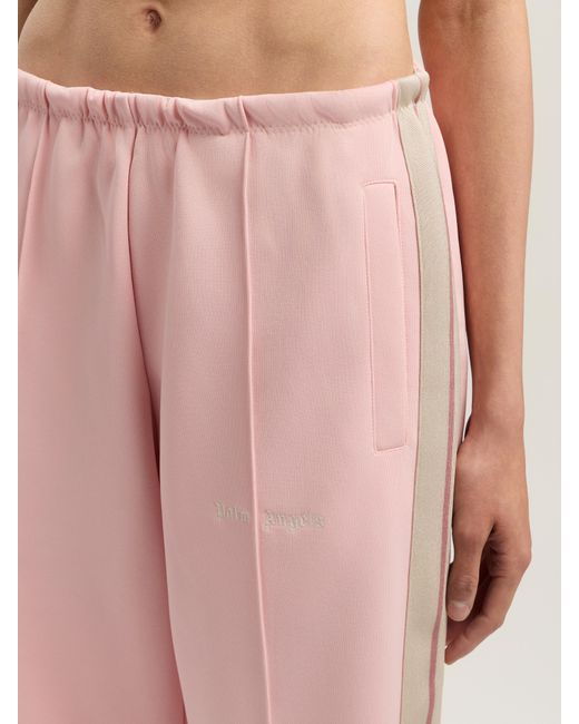 Palm Angels Pink Classic Logo Tonal Track Pants