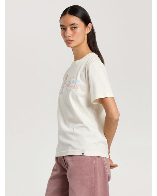 Palm Angels Natural Feel High Regular T-Shirt Off
