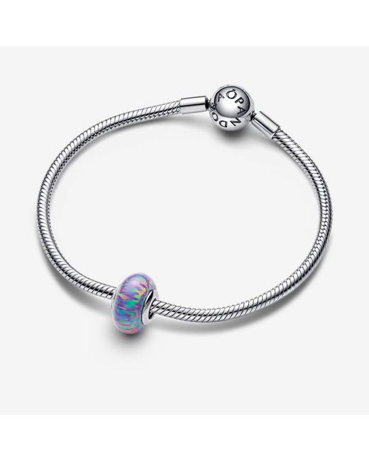 Pandora Blue Opalescent Charm