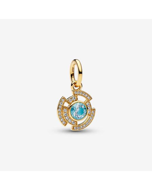 Pandora Metallic Marvel Iron Arc Reactor Dangle Charm