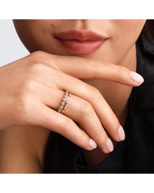 Pandora Metallic Era Bezel Lab-Grown Diamond Eternity Ring